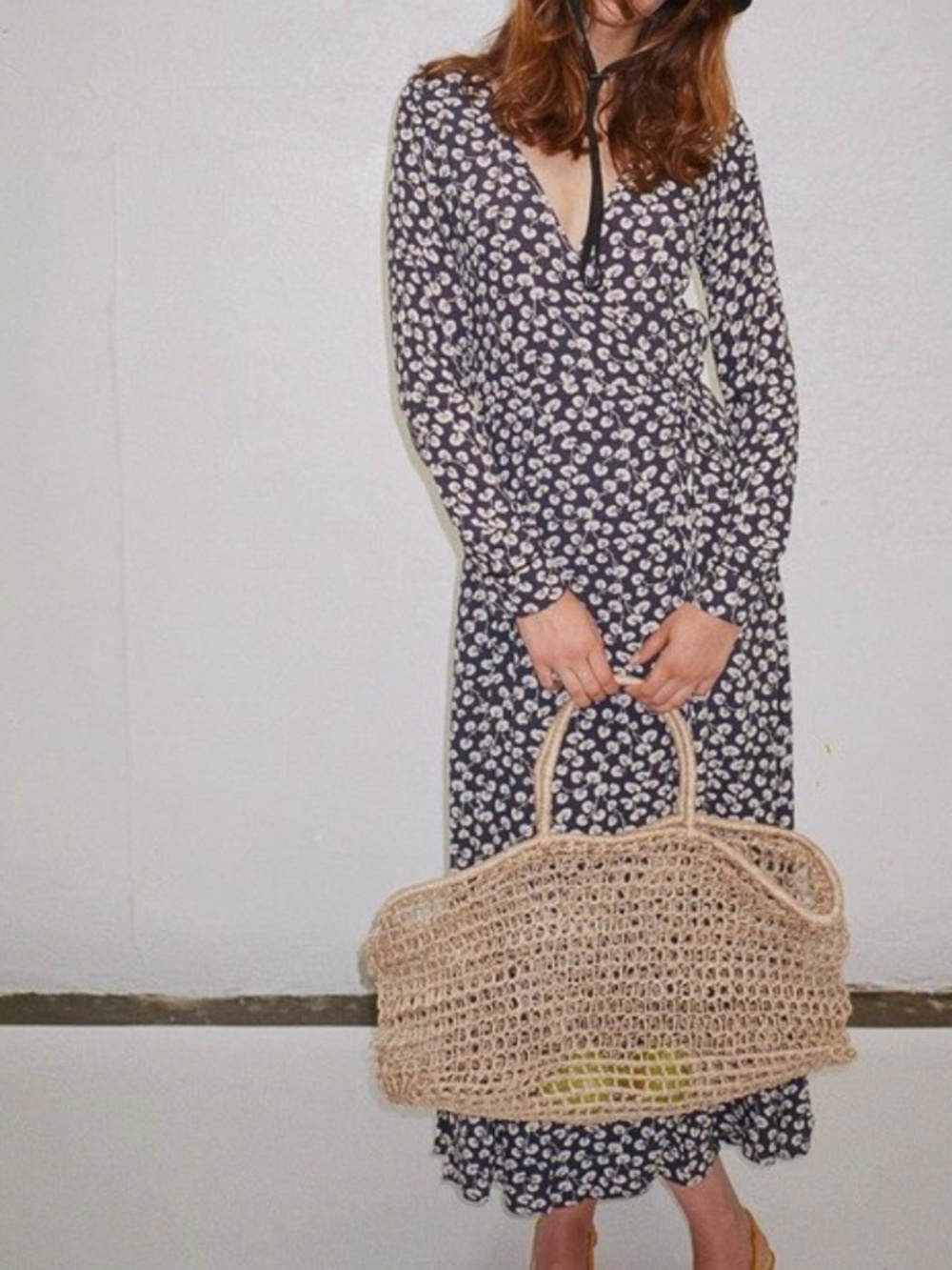 Gianni Roseburg Wrap Dress